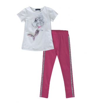 Shirt Meerjungfrau mit Leggings